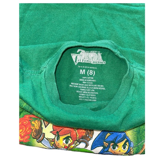 The Legend Of Zelda Tri Force Heroes Youth Shirt - Picture 5 of 7